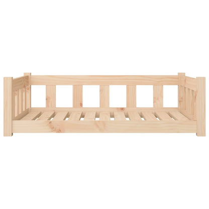 Dog Bed Solid Pine Wood Large Durable Dog Bed Rectangular