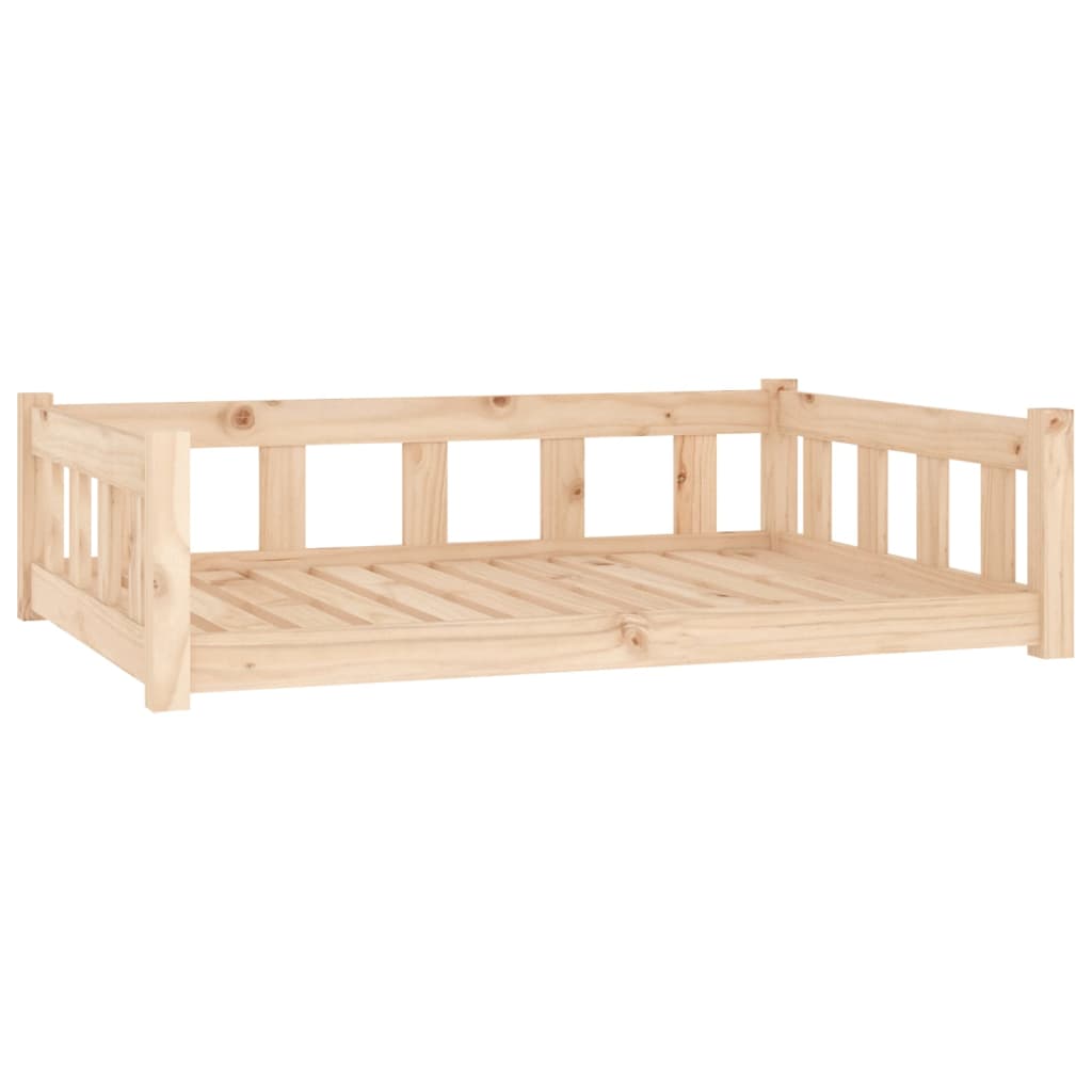Dog Bed Natural Pine Solid Pine Wood Large Durable Dog Bed