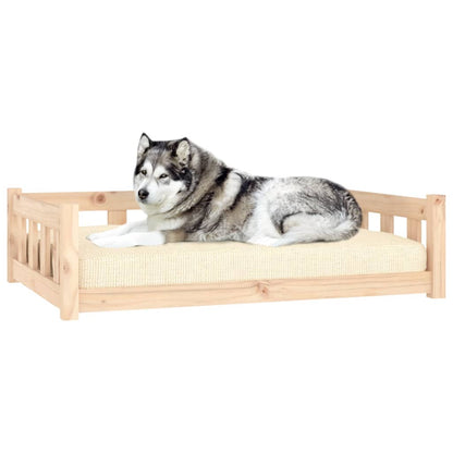 Dog Bed Natural Pine Solid Pine Wood Large Durable Dog Bed