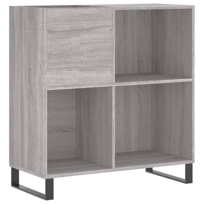 Record Cabinet Grey Sonoma Engineered wood Medium Record Cabinet