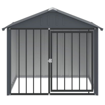 Dog House Black Galvanized steel 46.1x40.6x40.2 in Dog House