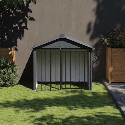 Dog House Black Galvanized steel 46.1x40.6x40.2 in Dog House