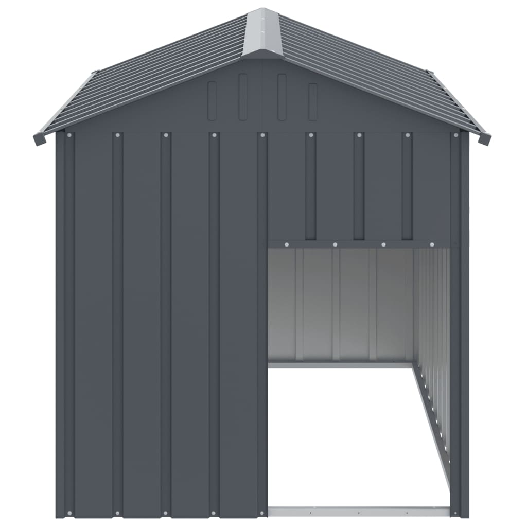 Dog House Anthracite Galvanized Steel Medium Durable Dog House