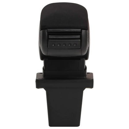 Car Armrest Black 5.5"x13"x(12.6"-19.1") ABS