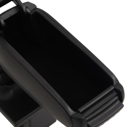 Car Armrest Black 6.3"x13.8"x(11.8"-19.3") ABS