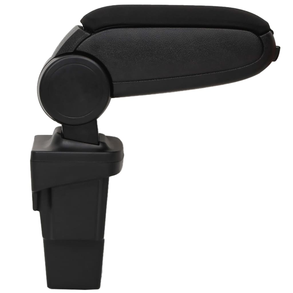 Car Armrest Black 6.7"x12.6"x(14.6"-20.9") ABS