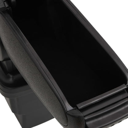 Car Armrest Black 6.7"x12.6"x(14.6"-20.9") ABS