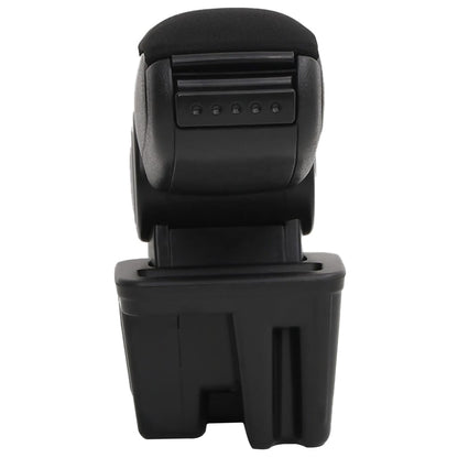 Car Armrest Black 5.9"x12.2"x(11"-17.3") ABS