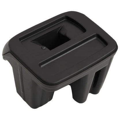 Car Armrest Black 5.9"x12.2"x(11"-17.3") ABS