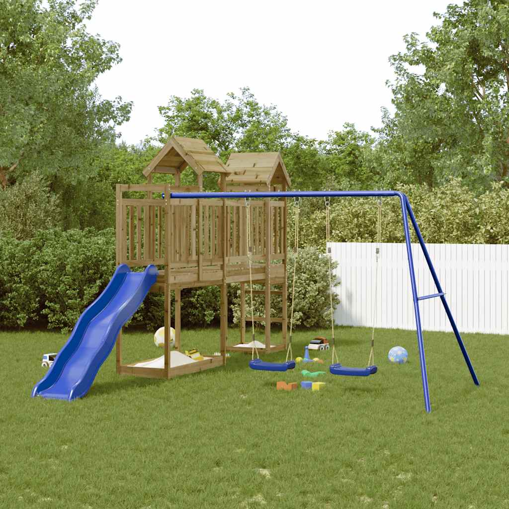 Outdoor Playset Pine, Blue