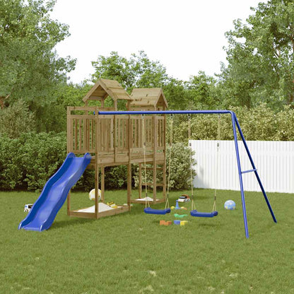 Outdoor Playset Pine, Blue
