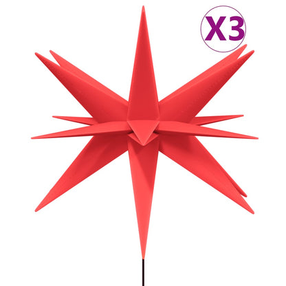 Christmas Light Set of 3 Red Polypropylene Medium Foldable