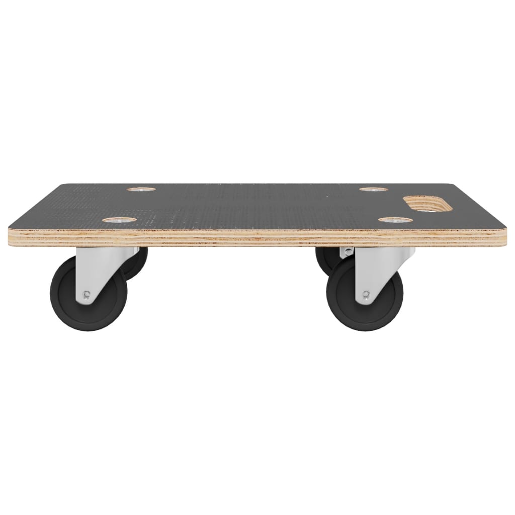 Transport Trolleys 2 pcs Rectangular 19.7"x13.8"x4.5" 551.2 lb
