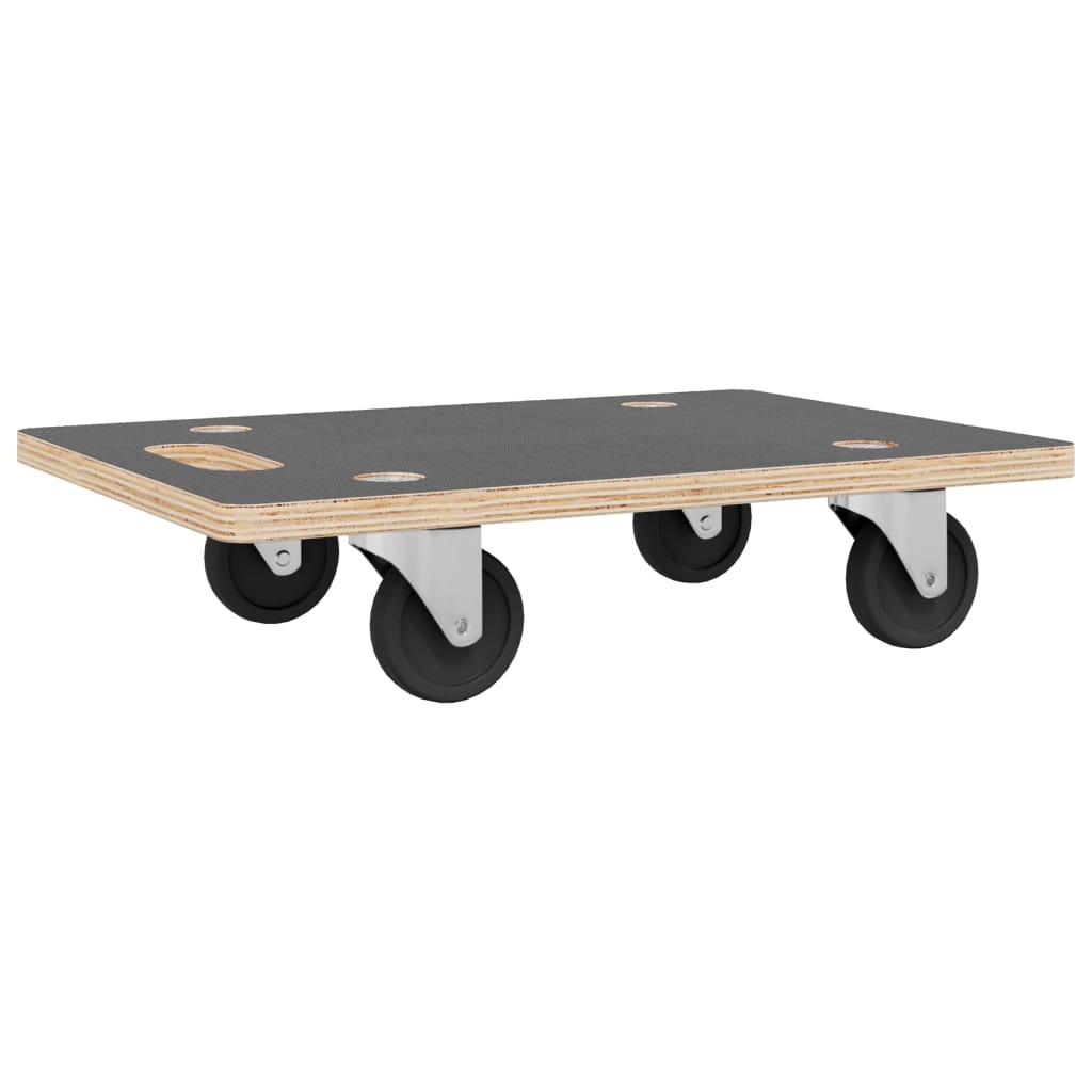 Transport Trolleys 2 pcs Rectangular 19.7"x13.8"x4.5" 551.2 lb