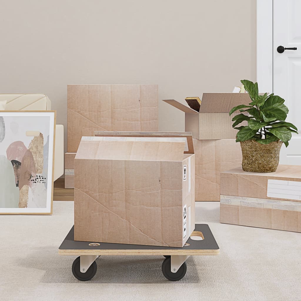 Transport Trolleys 2 pcs Rectangular 19.7"x13.8"x4.5" 551.2 lb