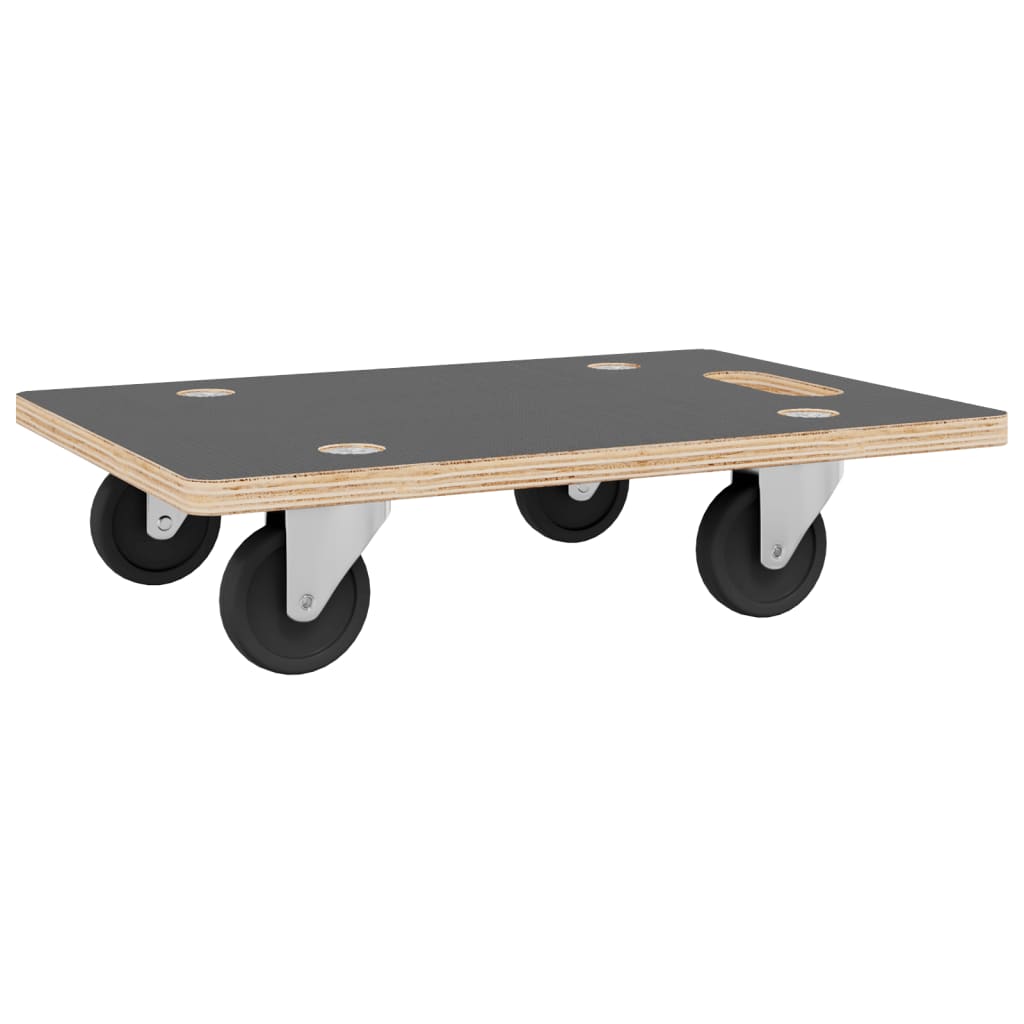 Transport Trolleys 2 pcs Rectangular 31.5"x21.7"x4.5" 551.2 lb