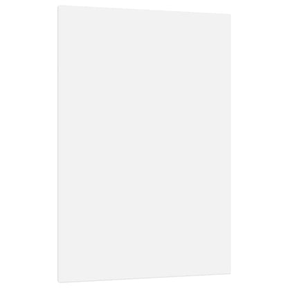Stretched Canvases 12 pcs White Fabric and Solid Wood Pine