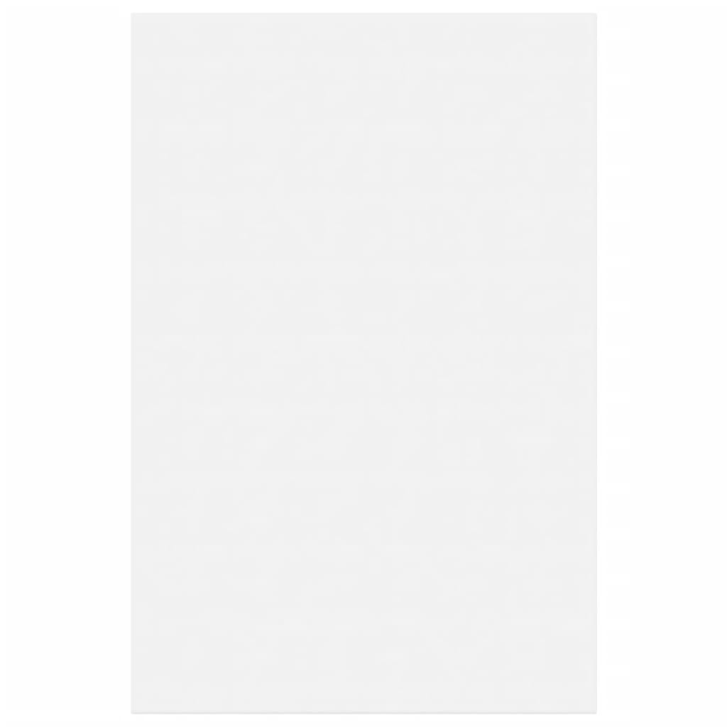 Stretched Canvases 12 pcs White Fabric and Solid Wood Pine