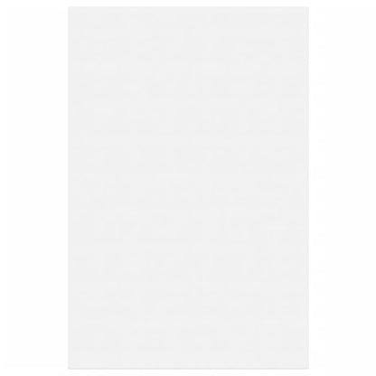 Stretched Canvases 12 pcs White Fabric and Solid Wood Pine