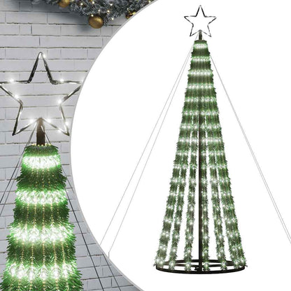 LED Christmas Tree Cold white Copper, PVC, Iron Medium
