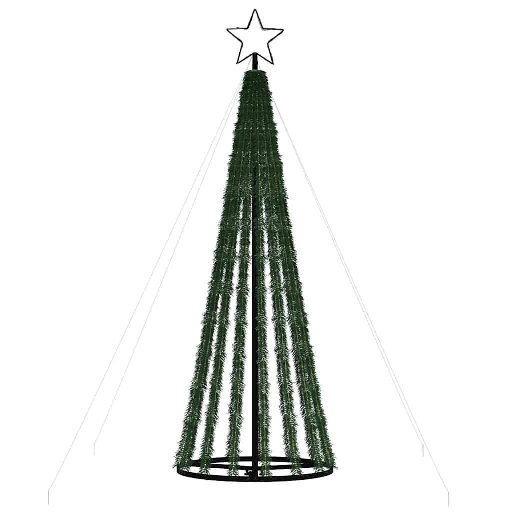 Led Christmas Tree Blue Copper, PVC, Iron Medium