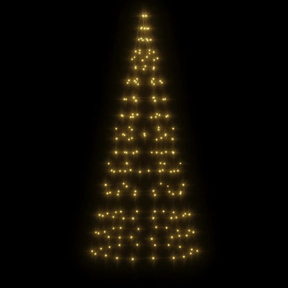 LED Christmas Tree Warm White, Dark Green Copper, Iron 70.9 in Tall