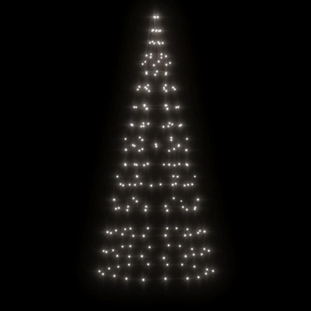 LED Christmas Tree Cool White, Dark Green Copper, Iron