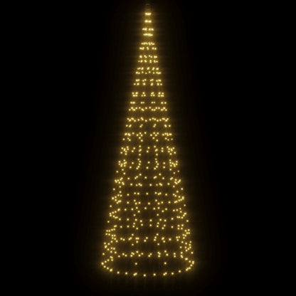LED Christmas Tree Warm white, Dark green Copper, Iron 118.1 in
