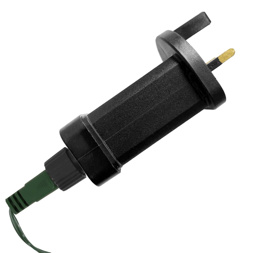 LED Christmas Tree Warm white, Dark green Copper, Iron 118.1 in