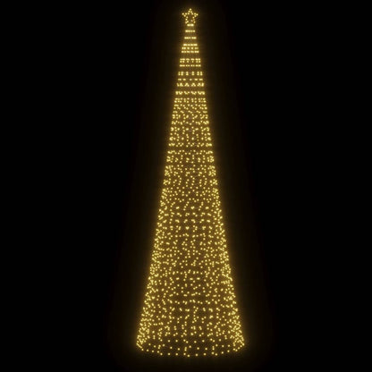LED Christmas Tree Warm white Copper, Iron 196.9 inches