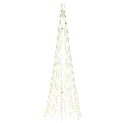 LED Christmas Tree Warm white Copper, Iron 196.9 inches