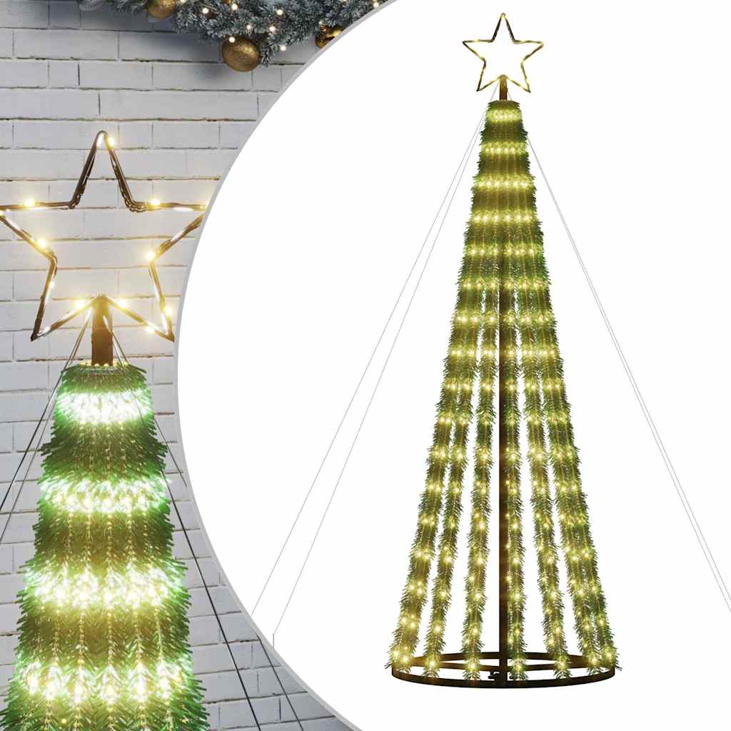 LED Christmas Tree 688 LEDs Warm White 118.1"