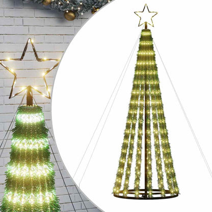 LED Christmas Tree 688 LEDs Warm White 118.1"