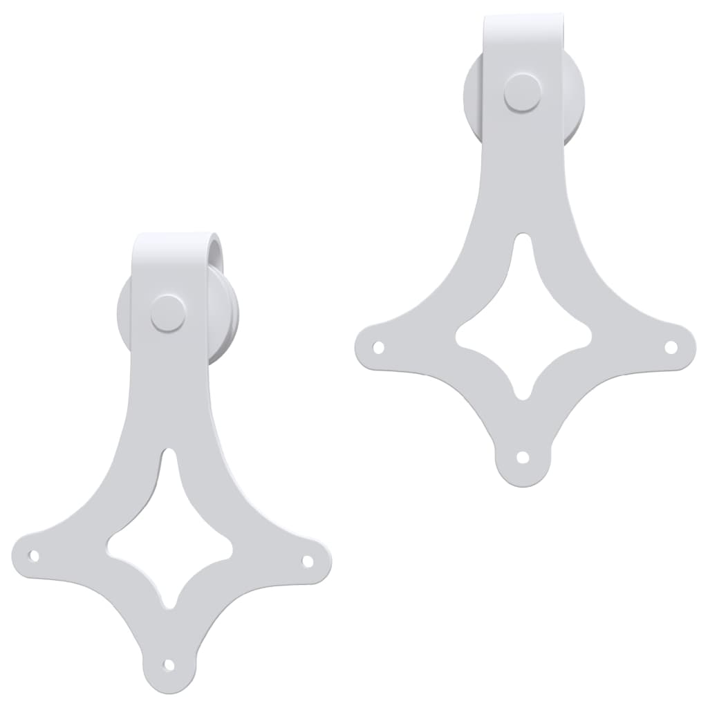 Sliding Door with Hardware Set 39.4x82.7" Solid Wood Pine