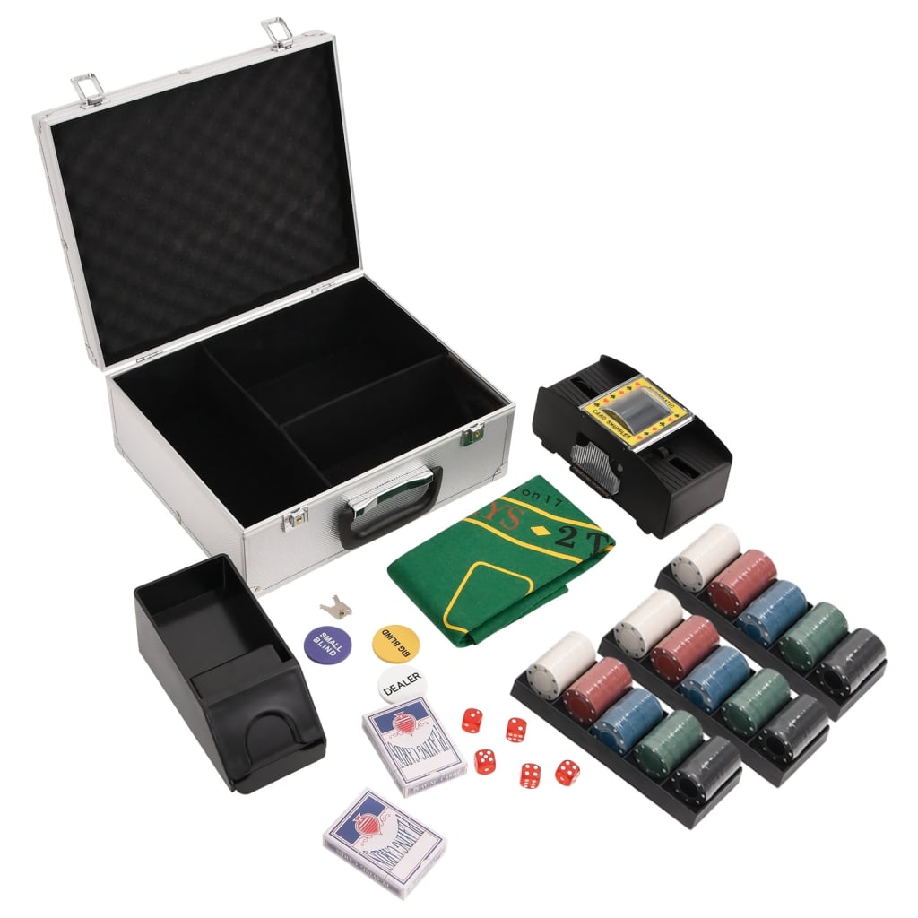 Poker Chip Set 300 pcs 0.01 lb