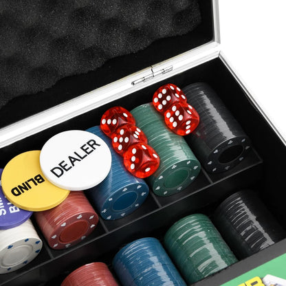 Poker Chip Set 300 pcs 0.01 lb