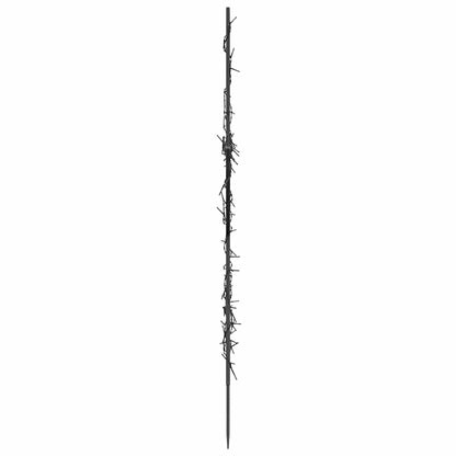 Christmas Light Decoration Warm white, Black Iron Large