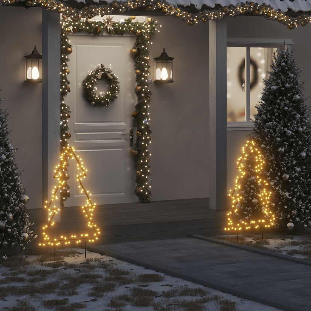 Christmas Light Decoration Warm White Iron, LED Medium