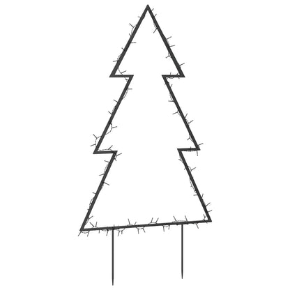 Christmas Light Decoration Warm White, Black Iron Medium