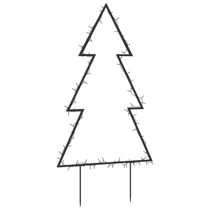 Christmas Light Decoration Warm White, Black Iron Medium