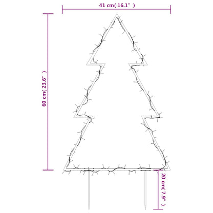 Christmas Light Decoration Warm White, Black Iron Medium