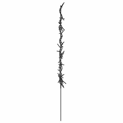Christmas Light Decoration Set of 3 Warm white, Black Iron
