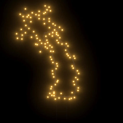 Christmas Light Decoration Warm white Iron 35 inches height