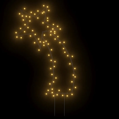 Christmas Light Decoration Warm white Iron, LED Medium