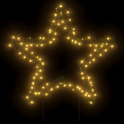 Christmas Light Decoration Black and Warm White Iron, PVC Large