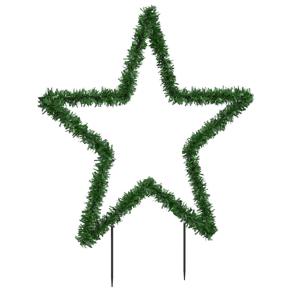 Christmas Light Decoration Black and Warm White Iron, PVC Large