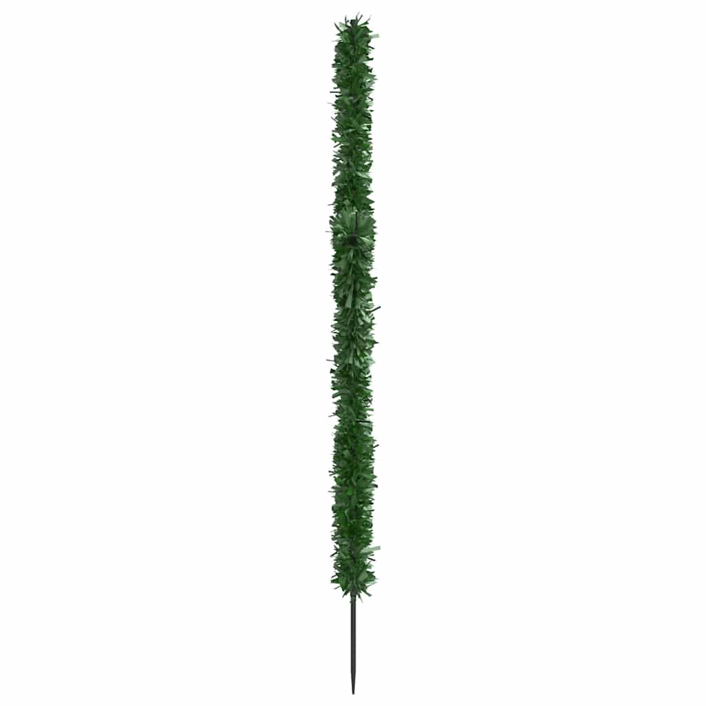 Christmas Light Decoration Black and Warm White Iron, PVC Large