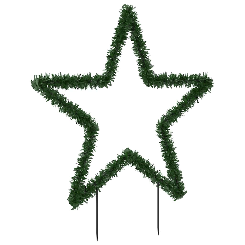 Christmas Light Decoration Black and Warm White Iron, PVC Large