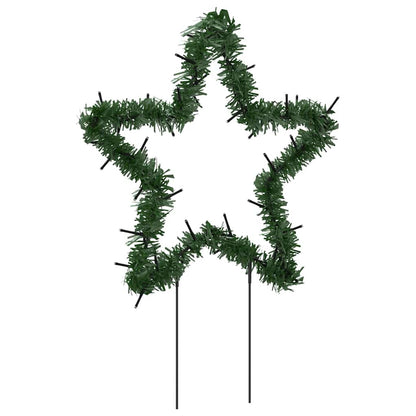 Christmas Light Decoration Set of 3 Warm White Iron, PVC