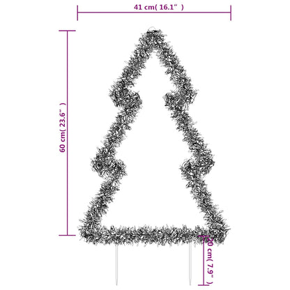 Christmas Light Decoration Warm white, Black, Green Iron, PVC